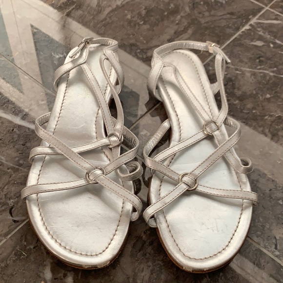 Silver sandals - Picture 1 of 5